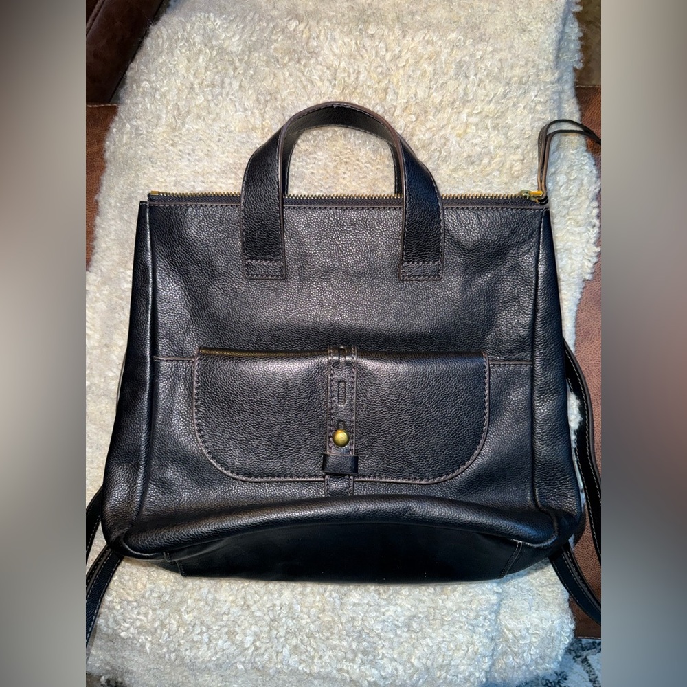 Fossil Black Hunter Backpack